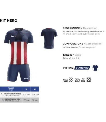 10x Kit Hero Hlk - Vert - Violet