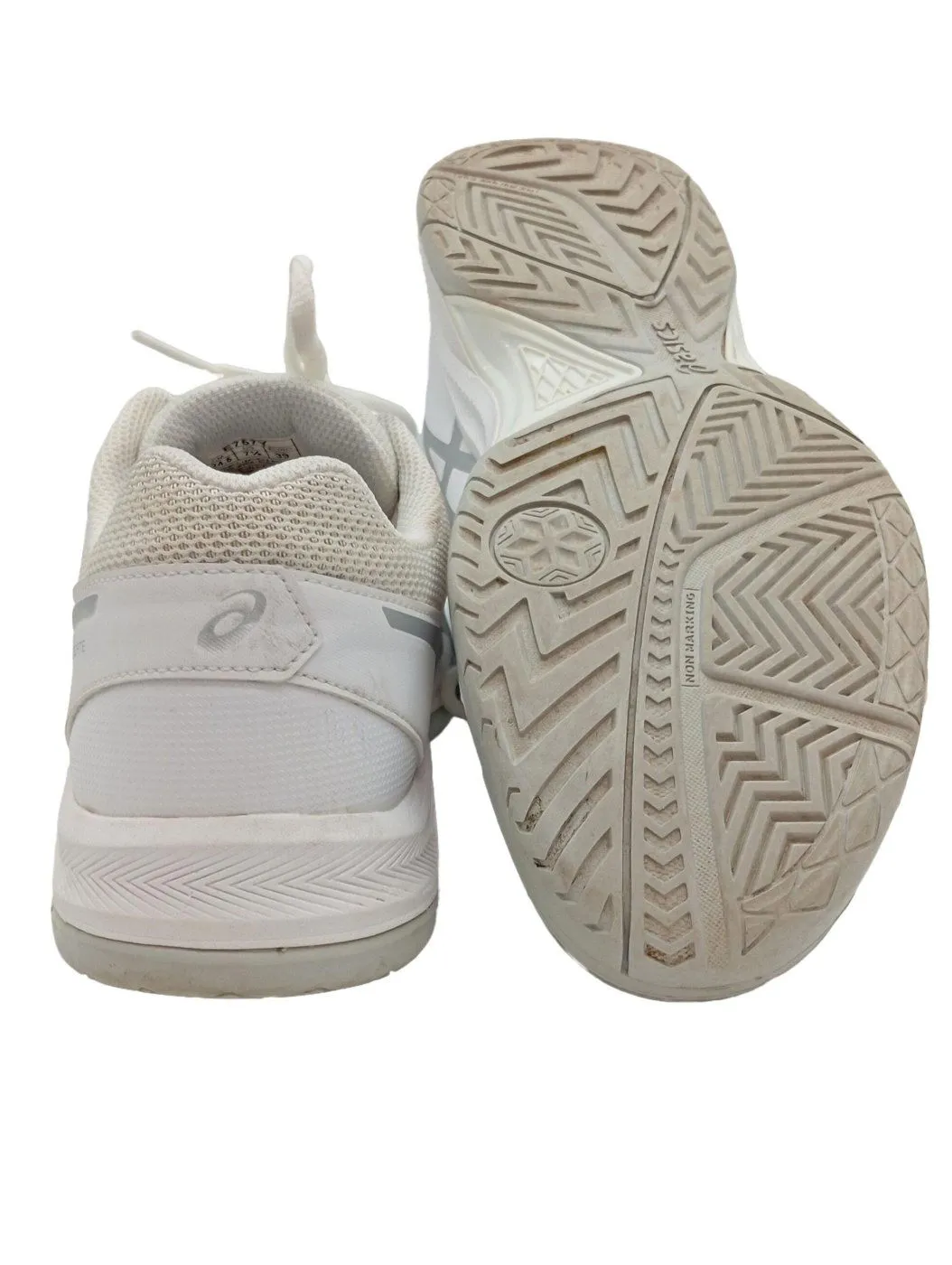 Asics Basket à lacet blanc style décontracté