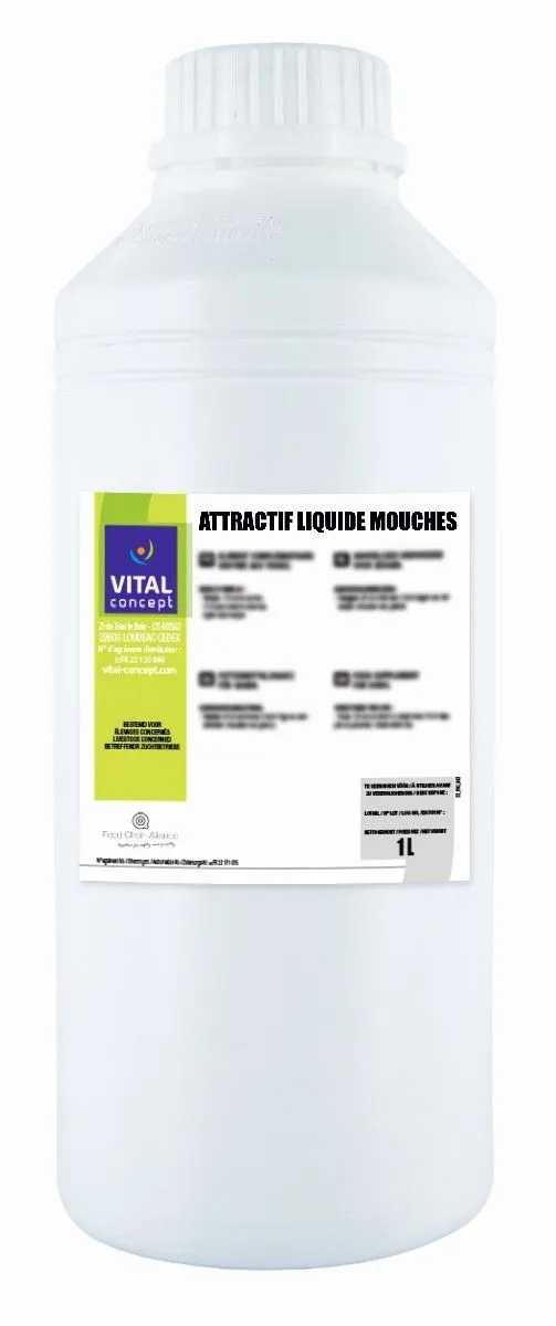 Attractif liquide mouches/guêpes et frelons 1L