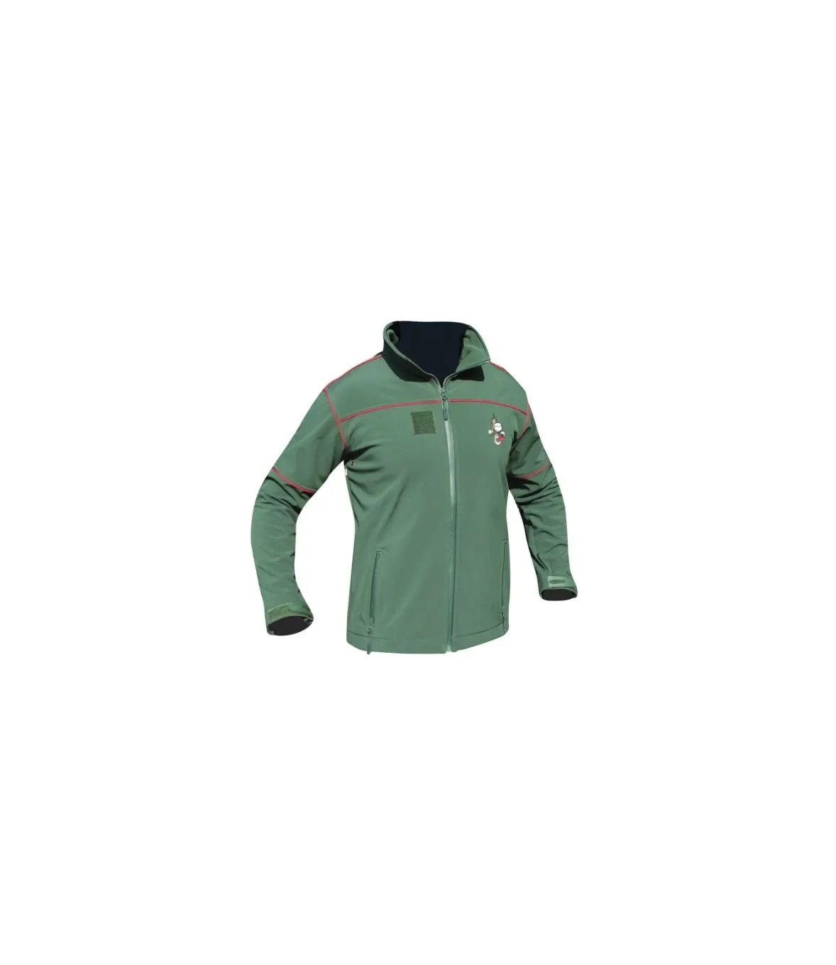 Blouson softshell 3 couches brodé Légion vert - Patrol
