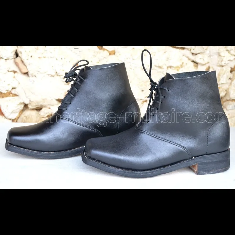 Brodequins d'infanterie modèle n°3 Noir