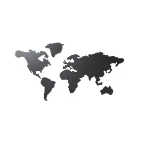 Carte du monde graphique métal MAPPIT