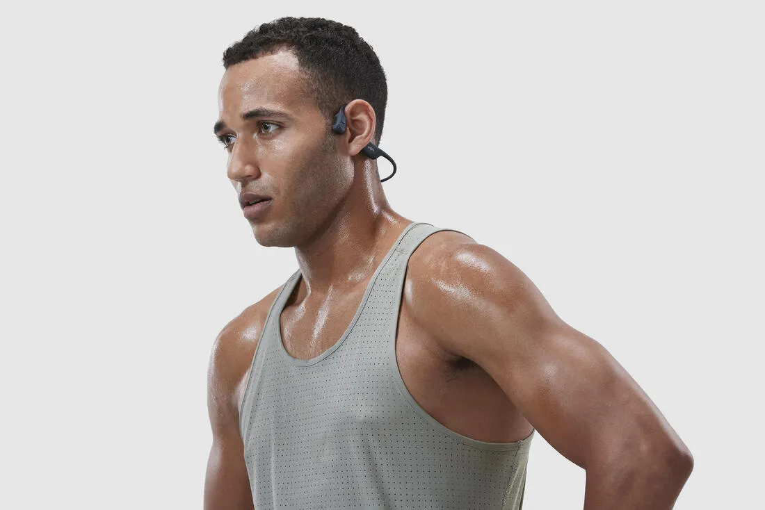 CASQUE SPORT CONDUCTION OSSEUSE - SHOKZ OPENRUN PRO NOIR