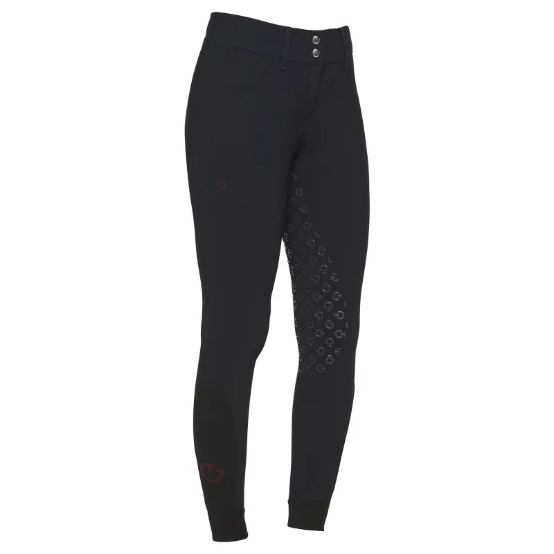 Cavalleria Toscana - Pantalon Femme - Pantalon taille haute Full Grip Femme PAD096 Marine