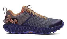 chaussures Under Armour Hovr DS Ridge Trail - Sonar Blue/Orange Blast