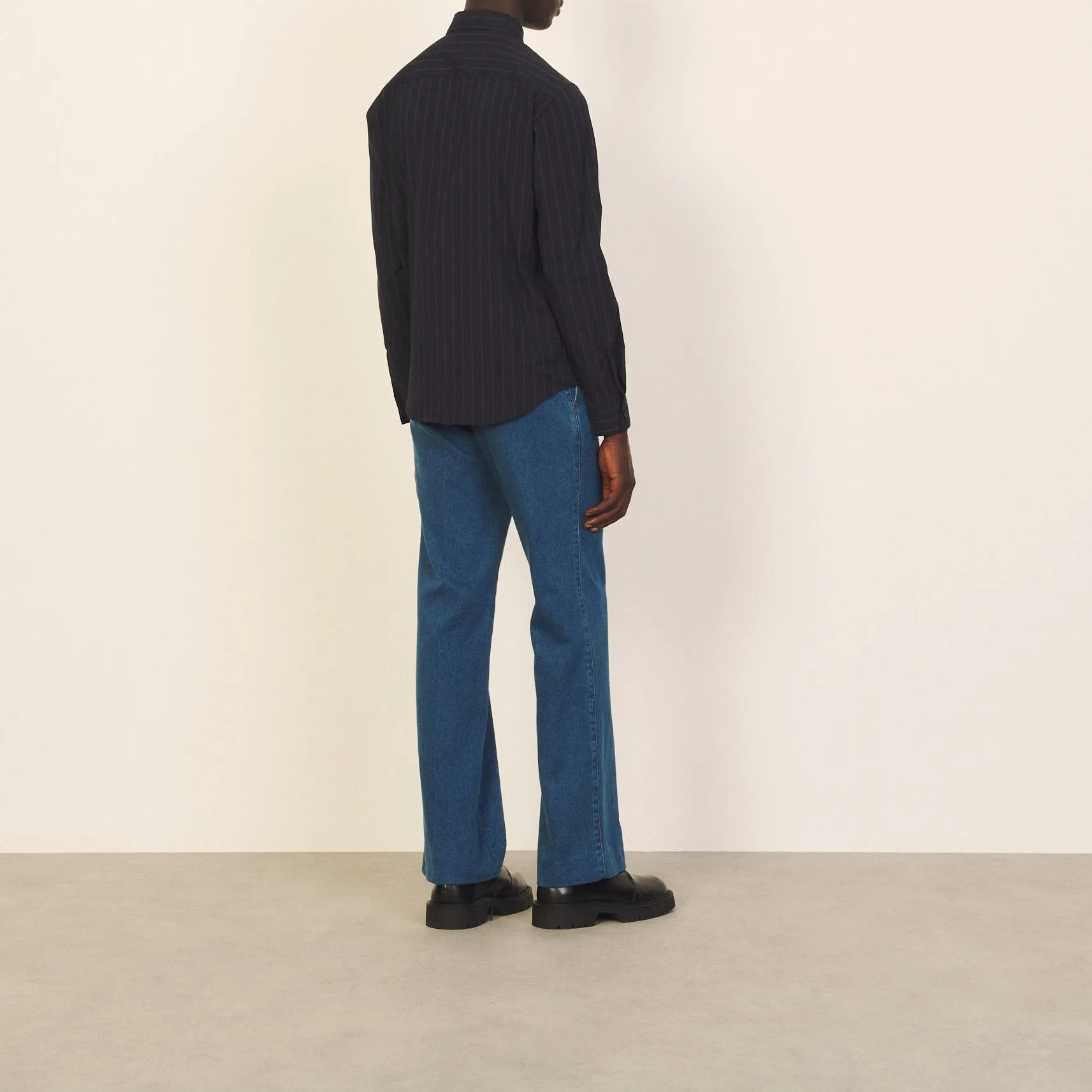 Chemise fluide rayée