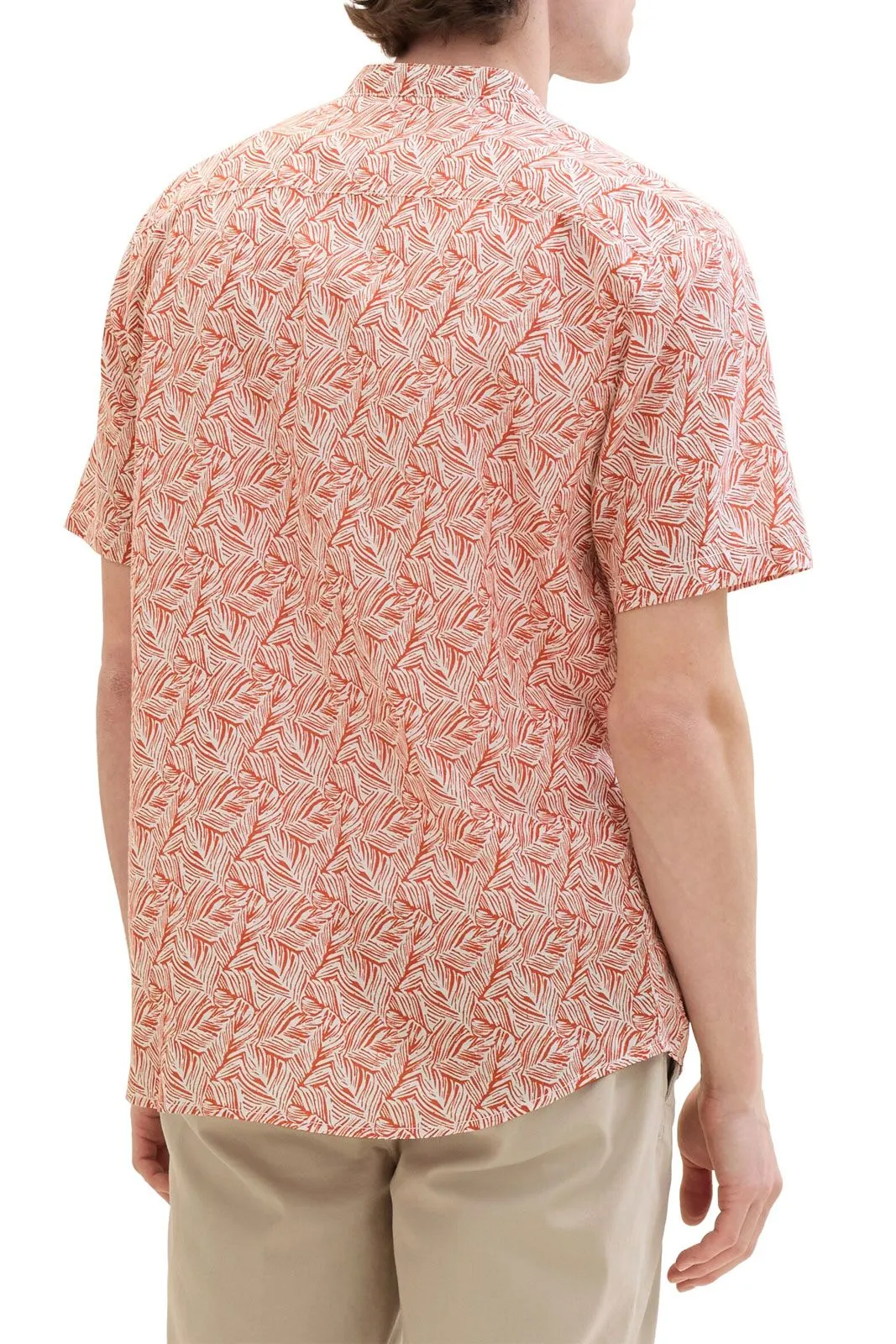 Chemise TOM TAILOR MAO Orange Wavy