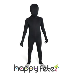 Combinaison Morphsuit noire pour enfant