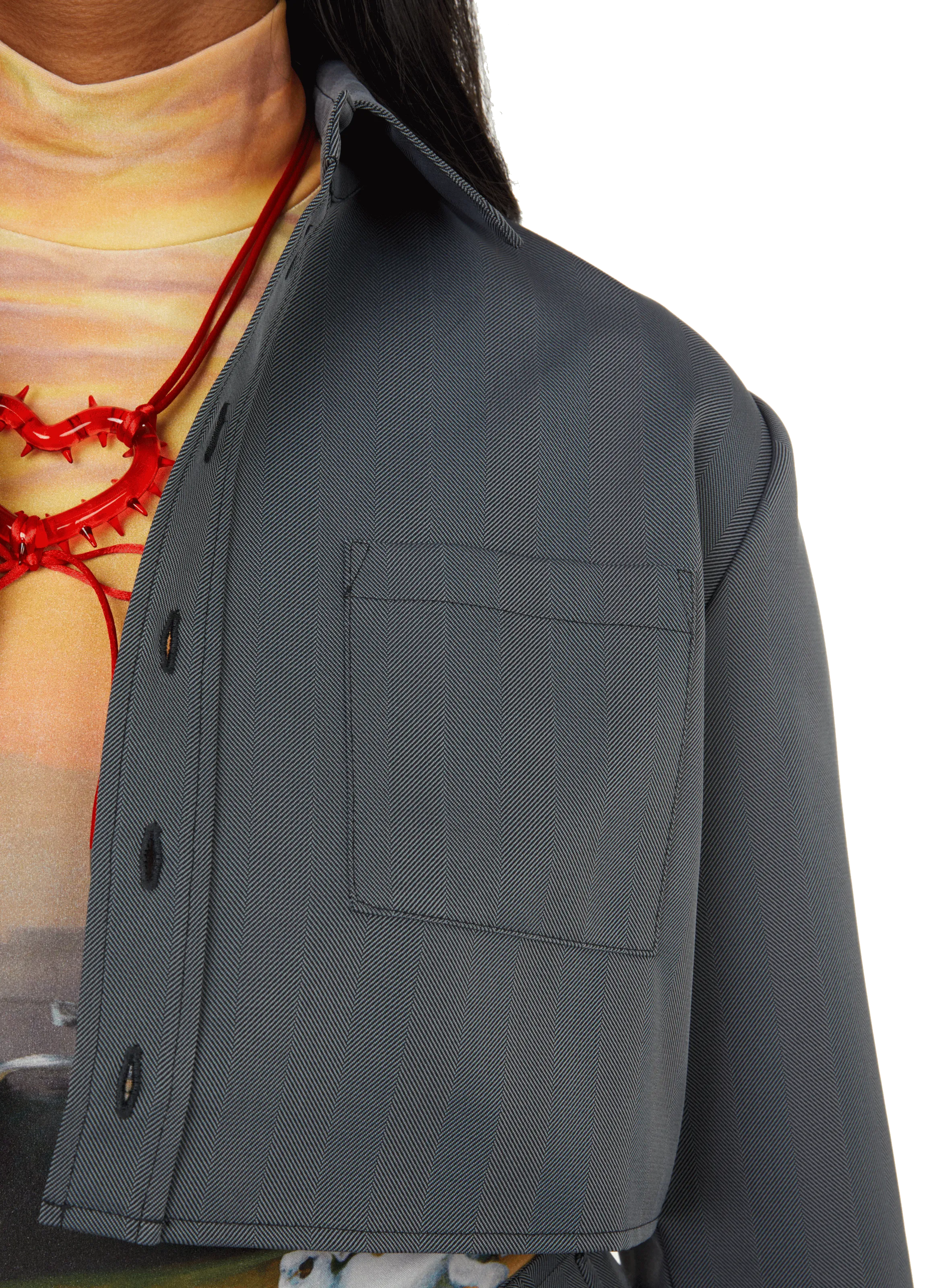 COPERNI  Chemise courte - Gris