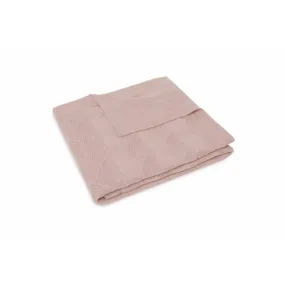 Couverture Berceau 75 x 100 cm Shell Knit Wild Rose GOTS