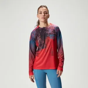 Femmes T-shirt Tropical LTD M/L - Vert Ghillie