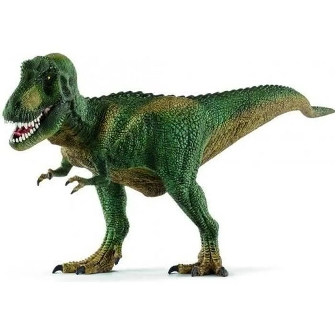 Figurine Tyrannosaure Rex vert, avec détails réalistes, pour enfants dès 4 ans, SCHLEICH 14587 Dinosaurs beige - Schleich