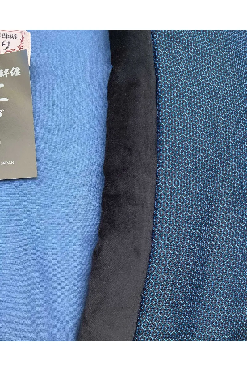 Hanten de Kurume motif 'Kikko' Couleur bleu Taille Homme XL