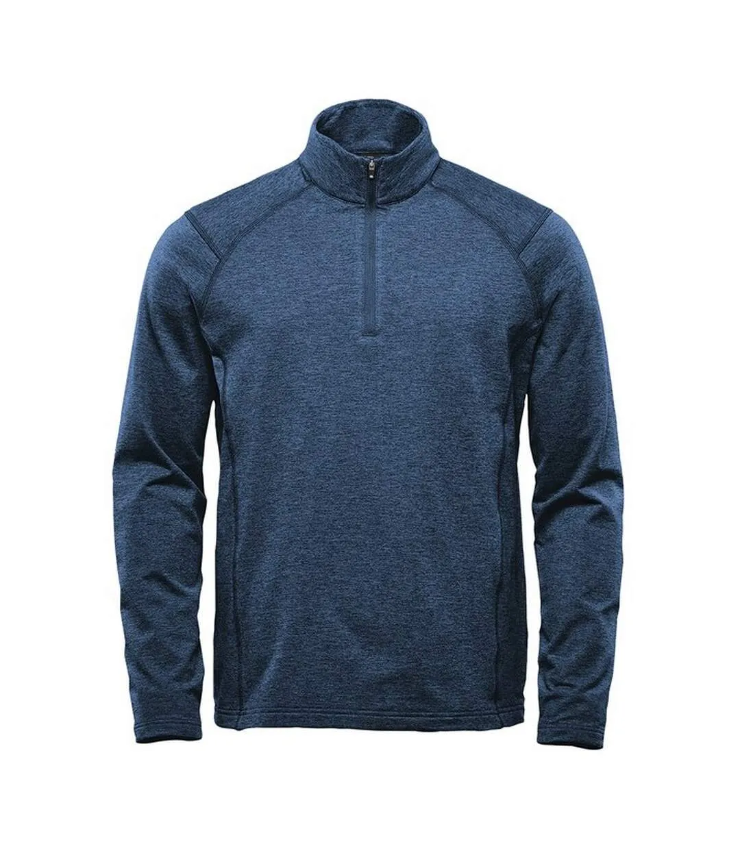 Haut polaire treeline homme bleu marine foncé chiné Stormtech