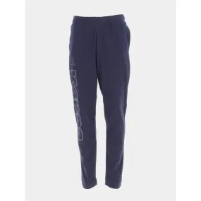 Jogging costi logo jambe droite bleu marine homme - Kappa | wimod