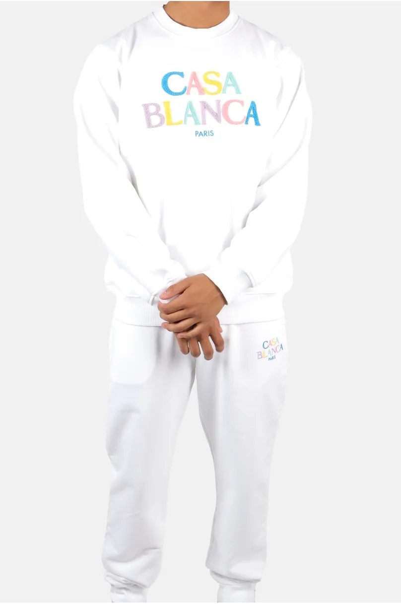 Jogging Stacked logo Casablanca