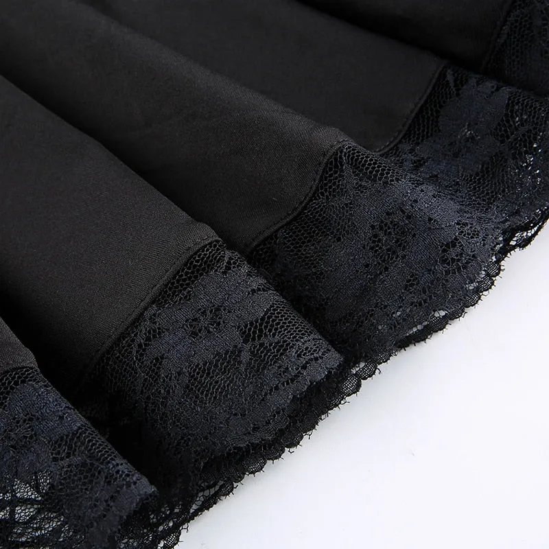 Jupe en Dentelle Noir