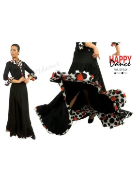JUPE FLAMENCO EF014 HAPPY DANCE