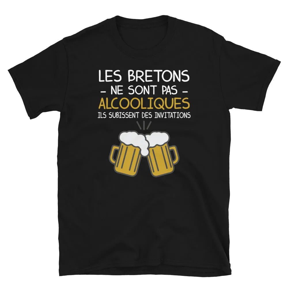 Les Bretons ne sont pas alcooliques - T-shirt Standard