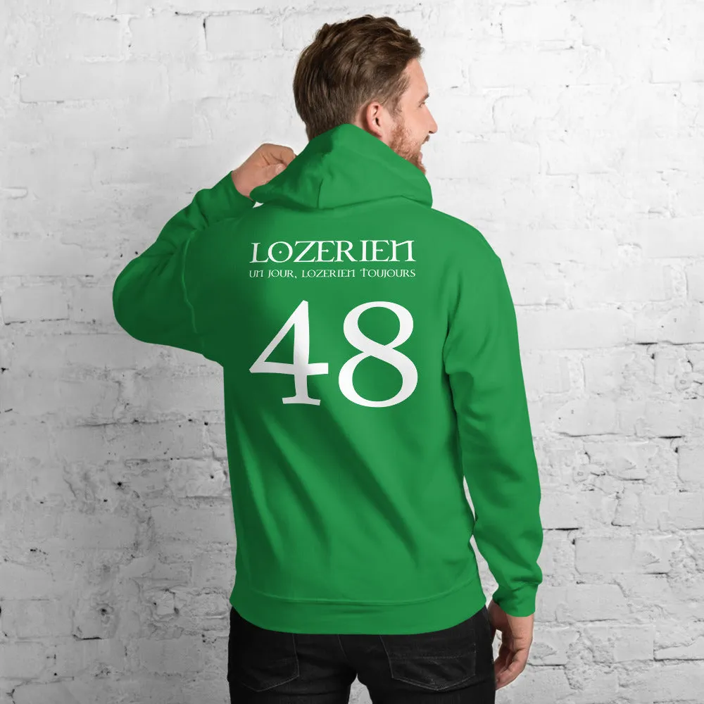 Lozérien un jour, Lozérien toujours - Sweat à Capuche standard 48