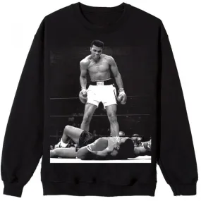 Magic custom - Sweat col rond mohamed ali vs liston color