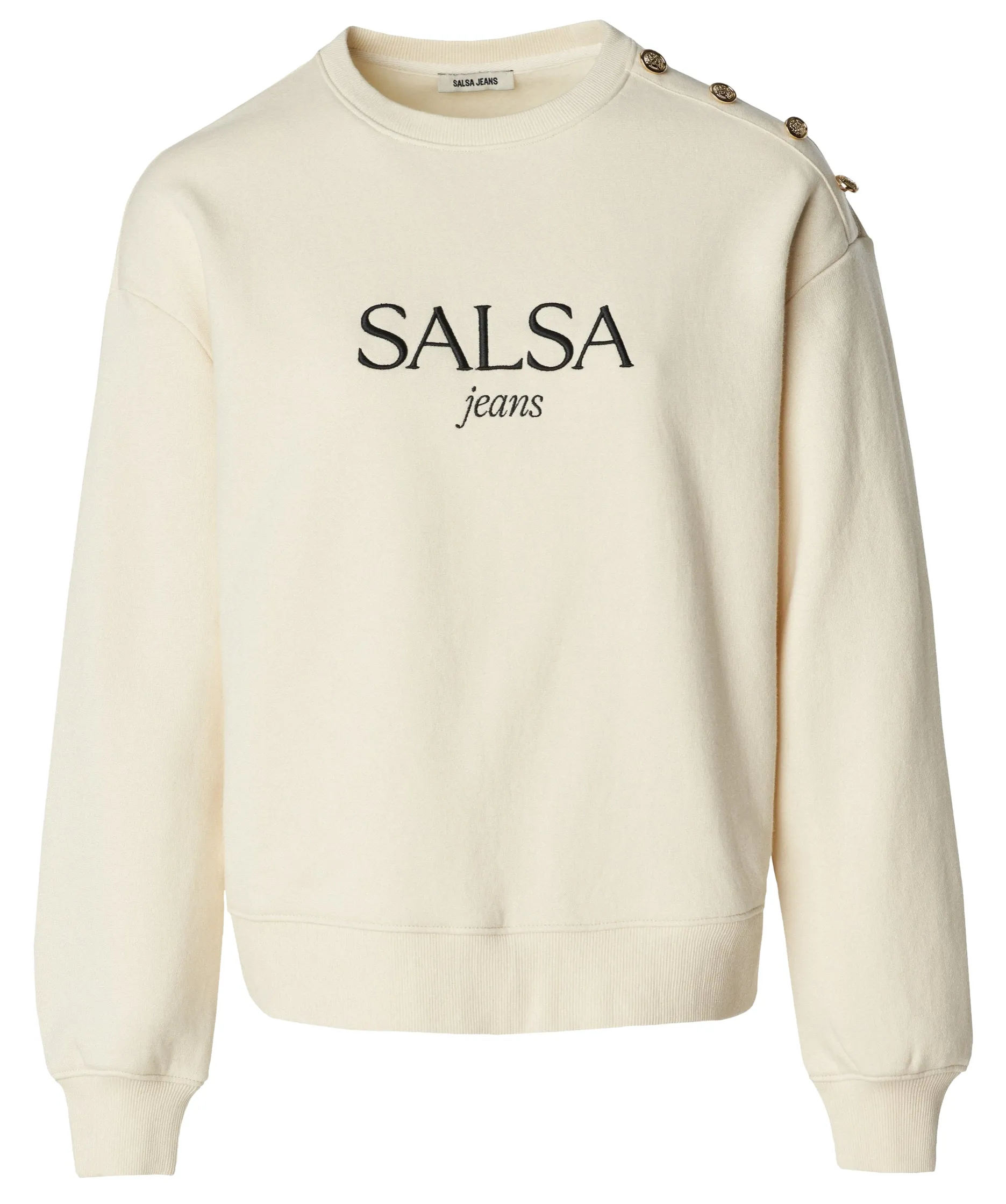maillot femme  salsa branding sweater with shoulder