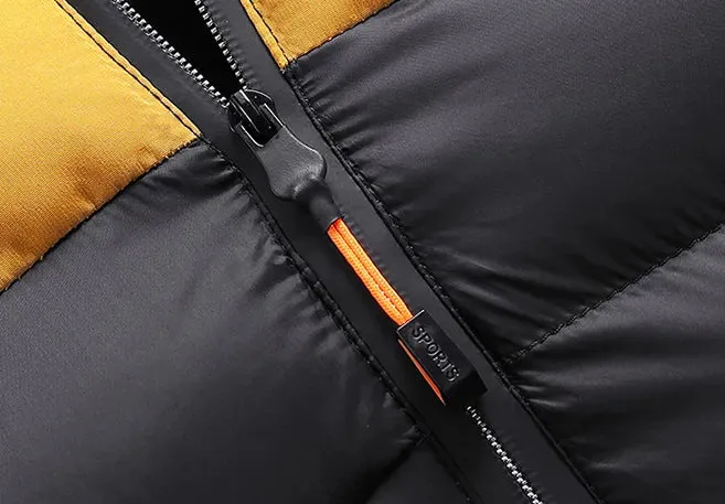 Manteau d'hiver chaud et tendance