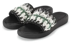 Mule femme tige crochet