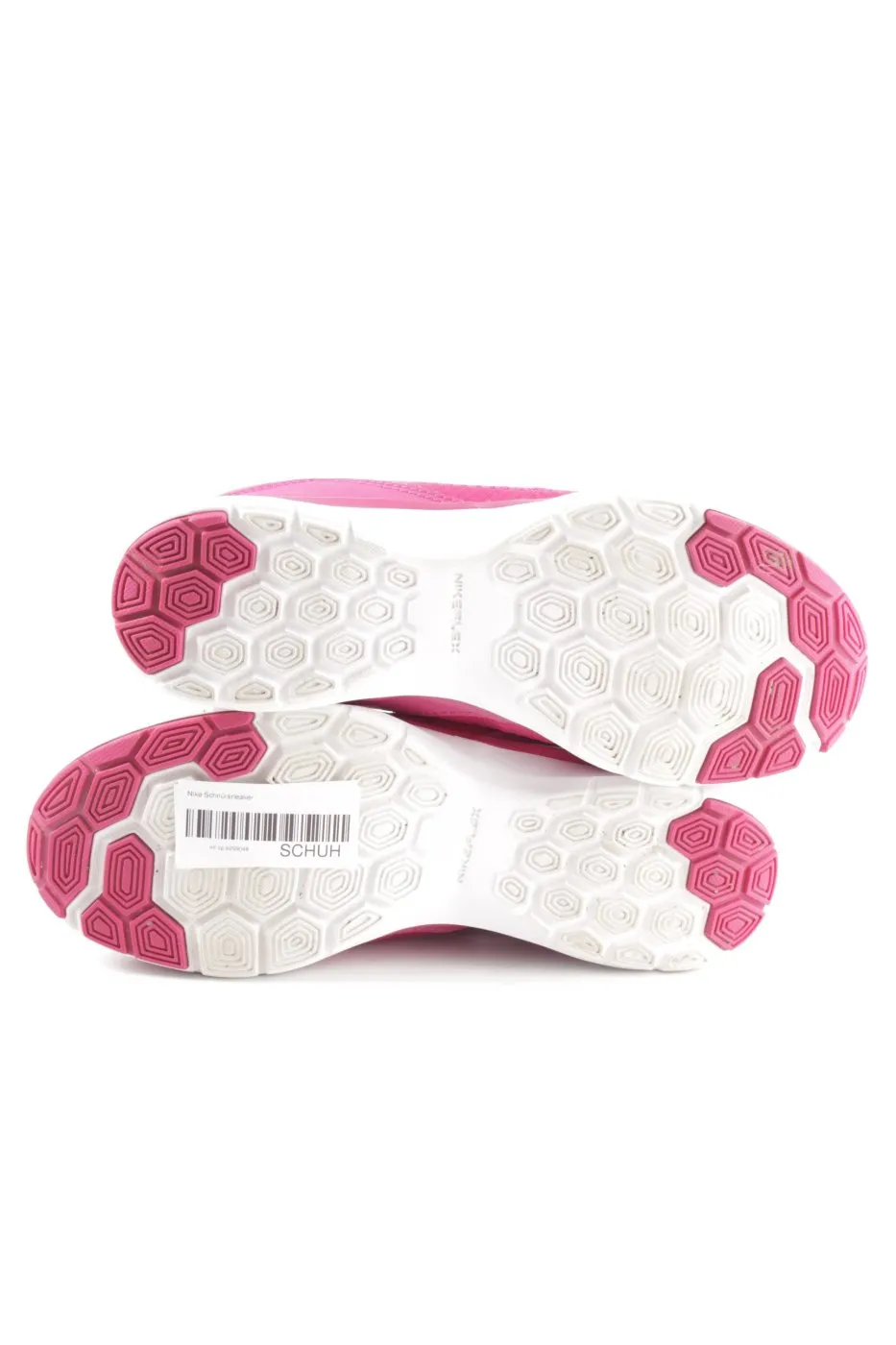 Nike Basket à lacet rose style décontracté