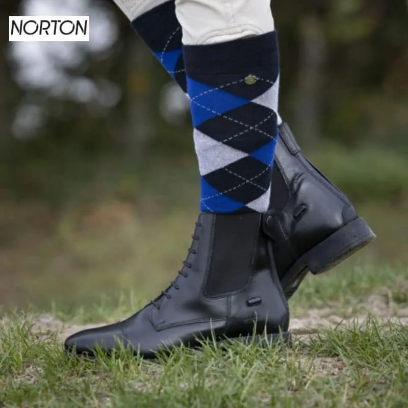NORTON – Boots cuir à lacets