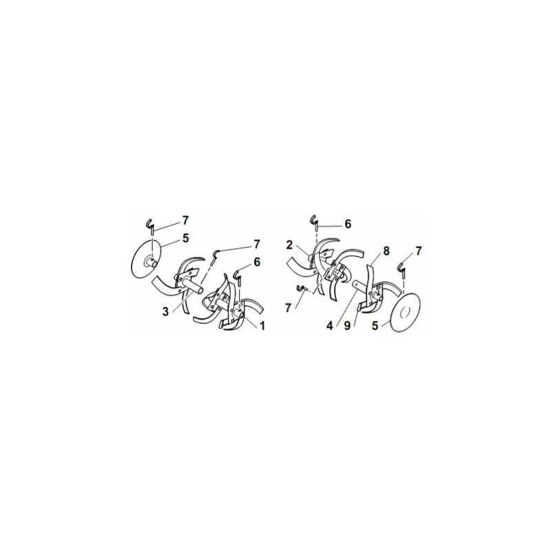 Outils labour 135 motobineuse Honda