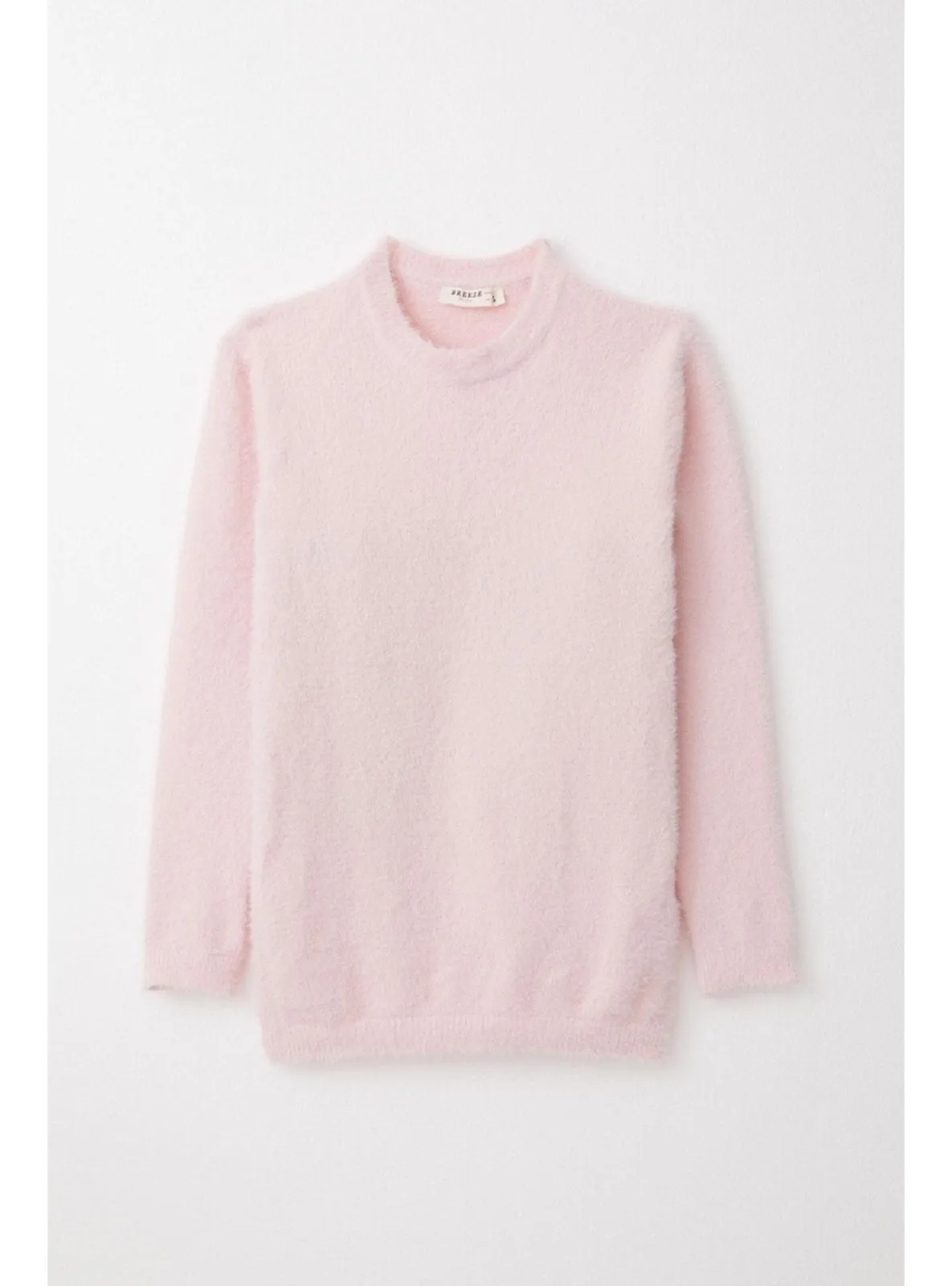 Pink - 300gr - Girls` Sweatshirt