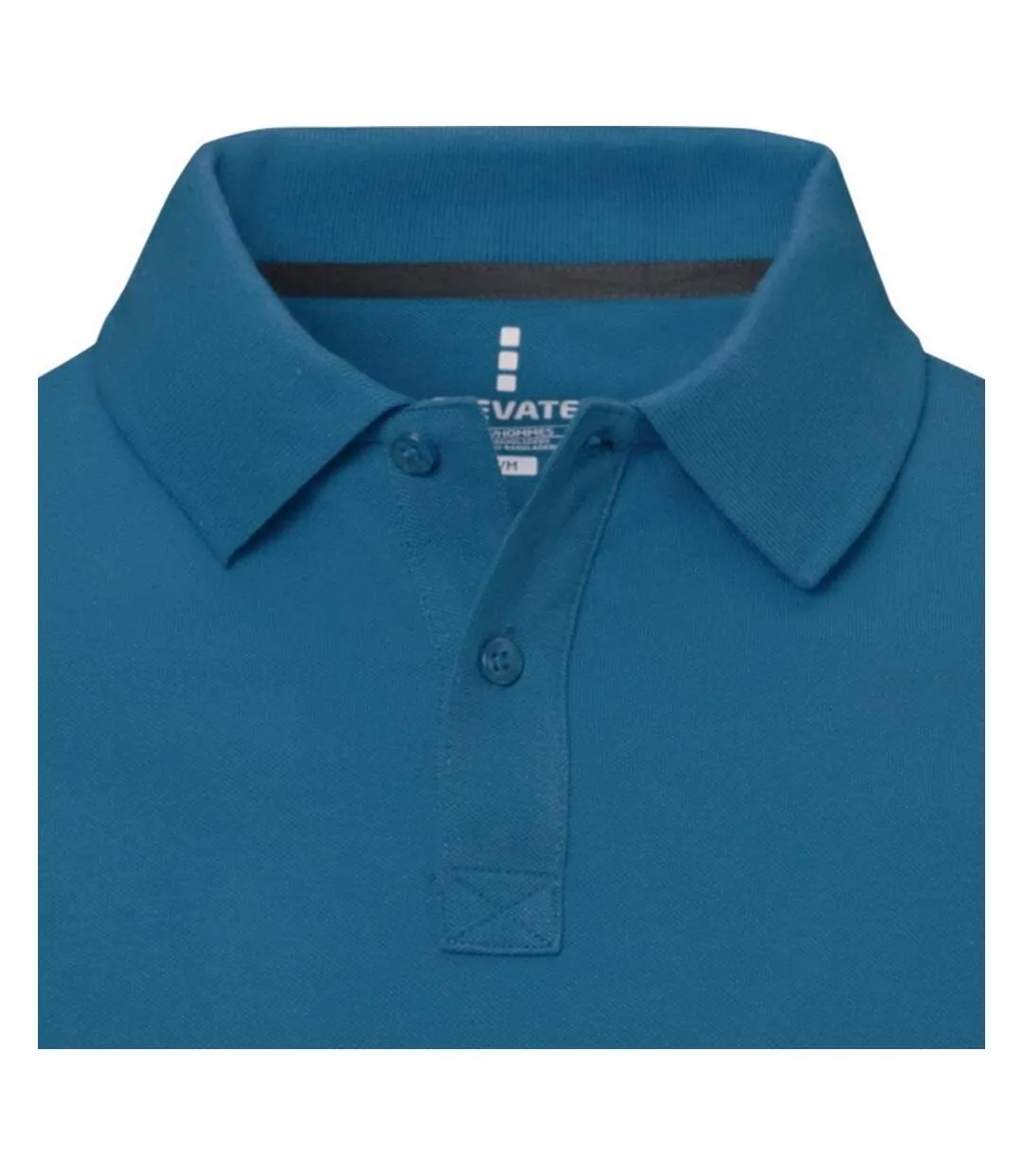 Polo manches courtes calgary homme bleu brillant Elevate