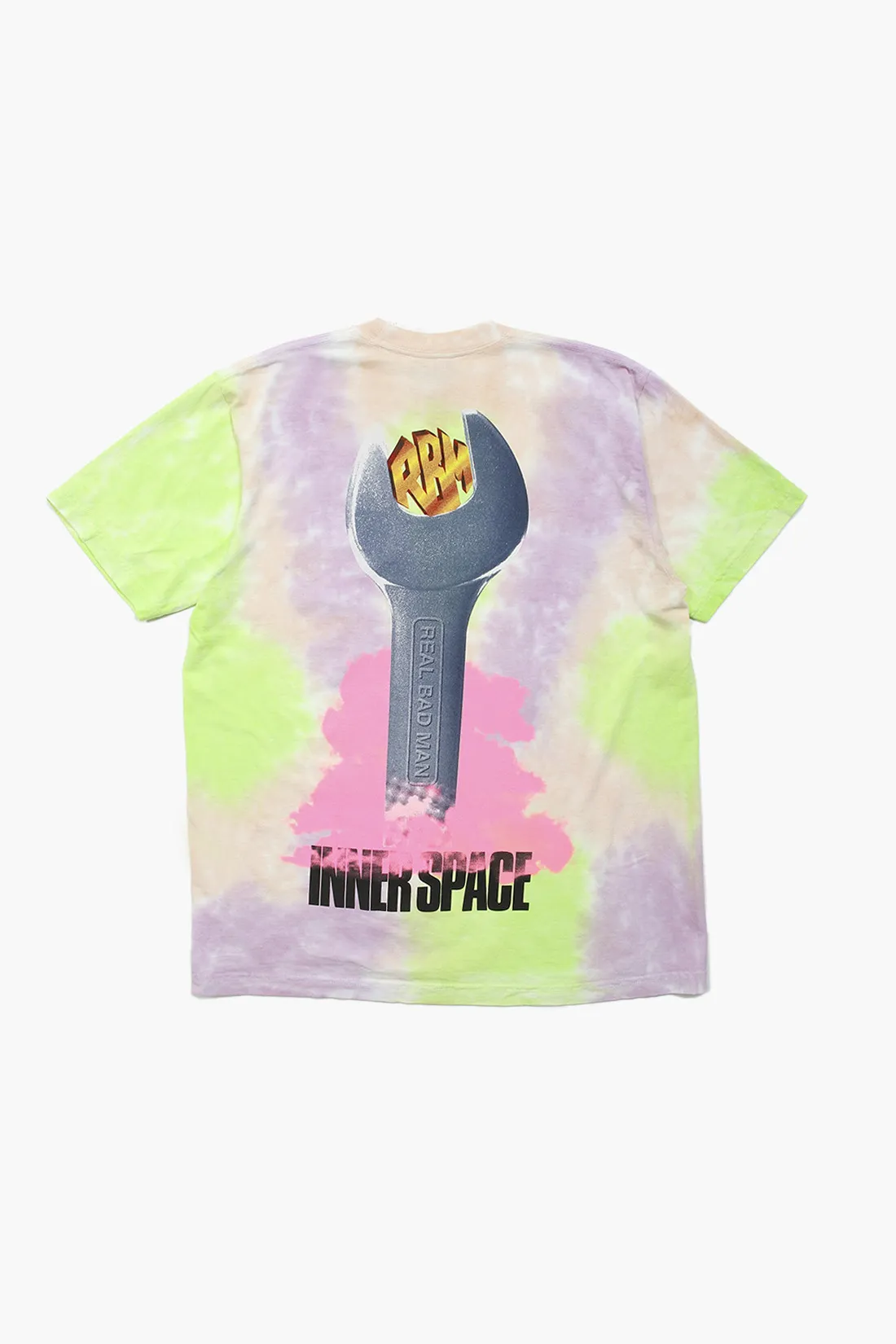 Real bad man All gates open ss tee Algae - GRADUATE STORE