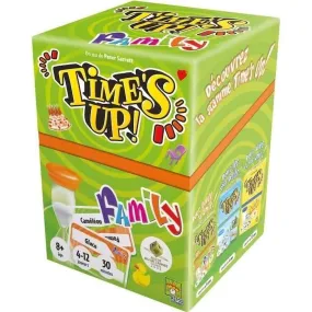 Repos Production | Time's Up! : Family - Version Verte | Jeu de société | À partir de 8 ans | 4 à 12 joueurs | 30 minutes ve