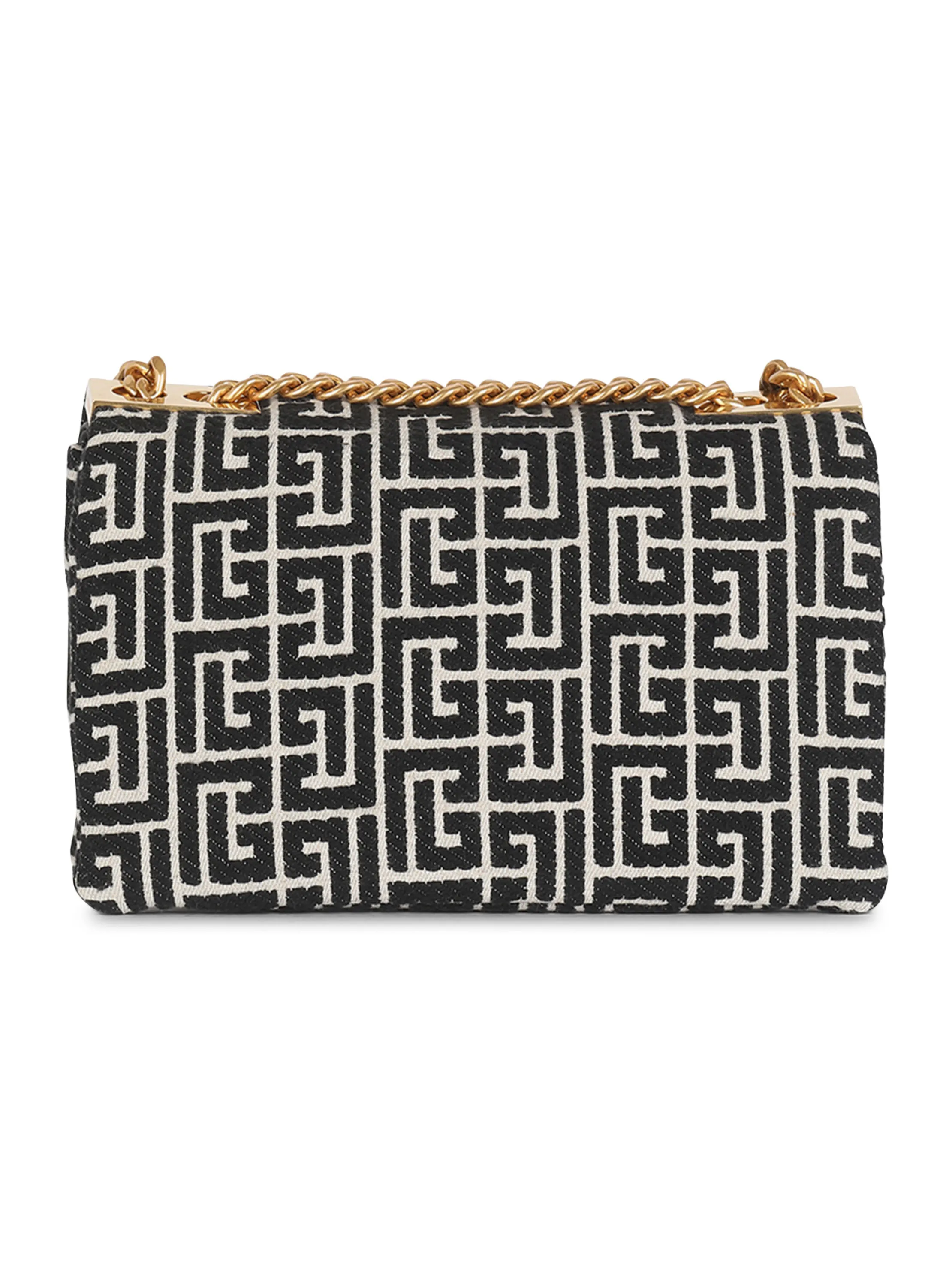 SAC 1945 SOFT PETIT MODèLE EN JACQUARD MONOGRAMME - BALMAIN pour FEMME | Printemps