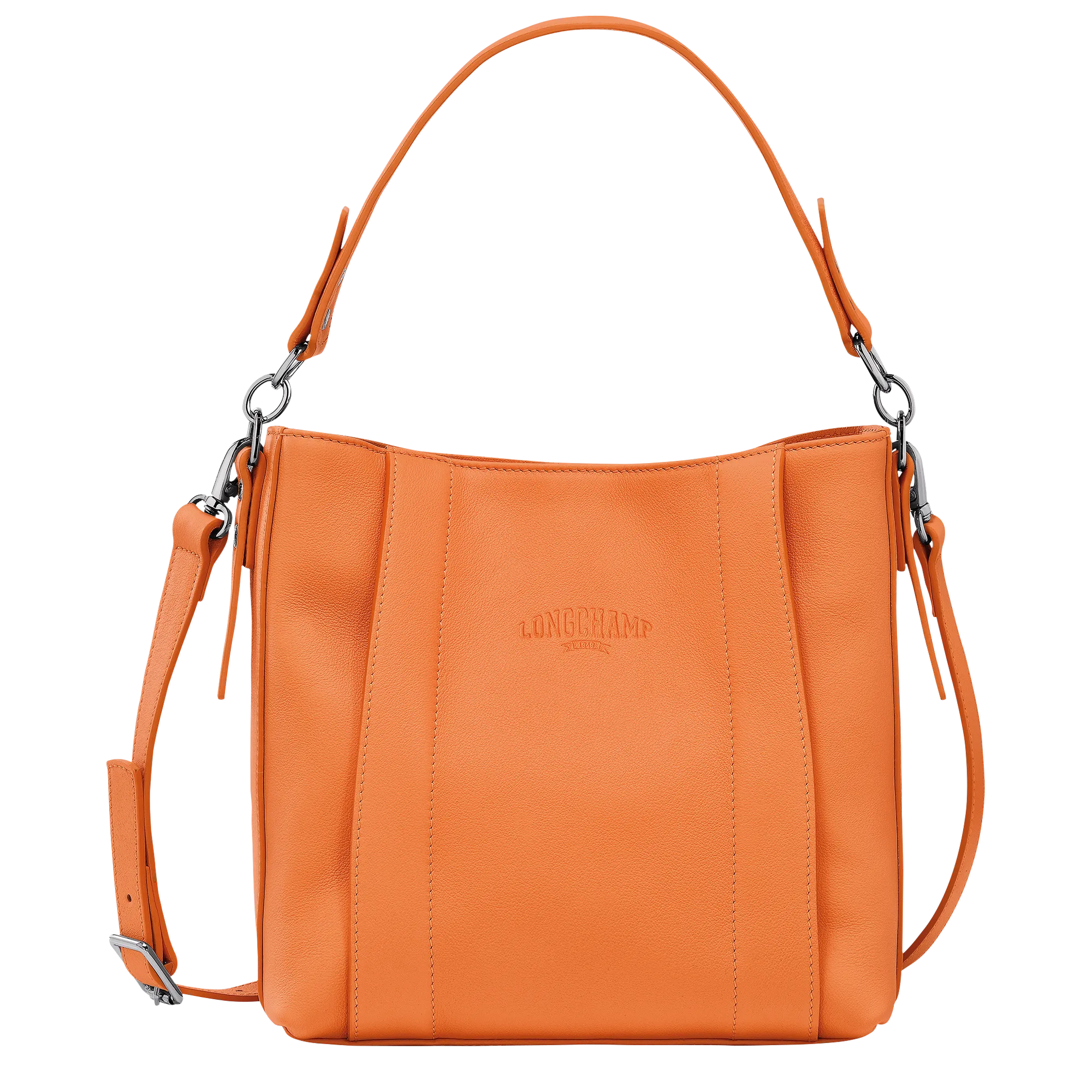 Sac bandoulière S Longchamp 3D Cuir - Orange