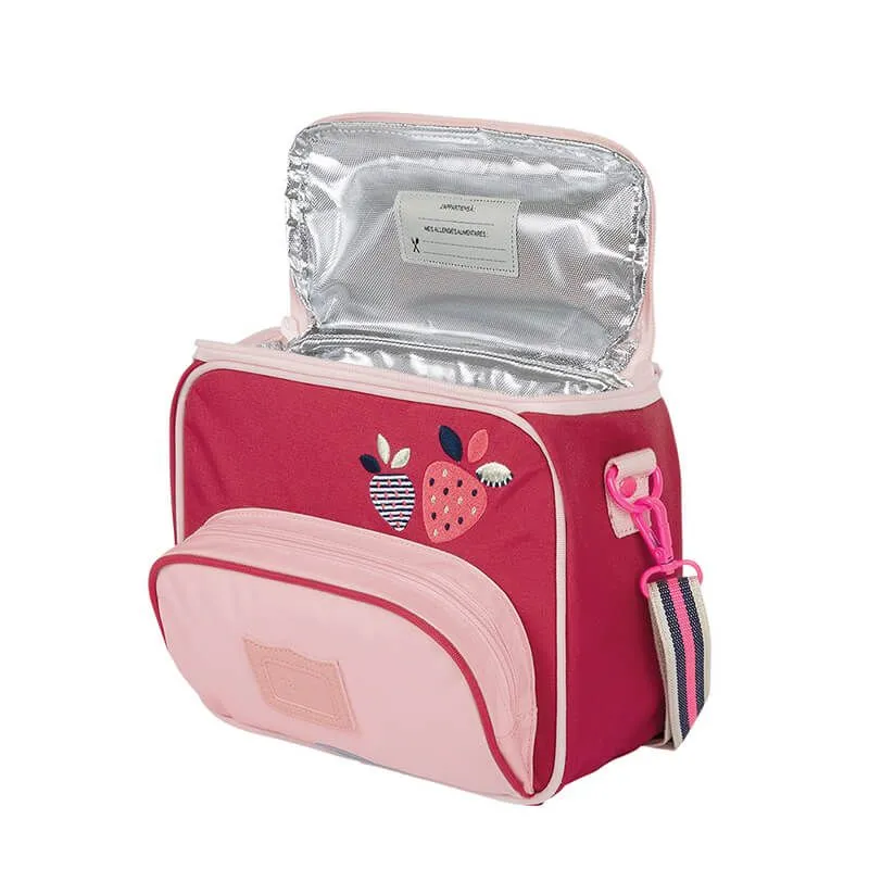 Sac bandoulière Lunch box Tann's Lunch box Jardin d'été Célia - Rose