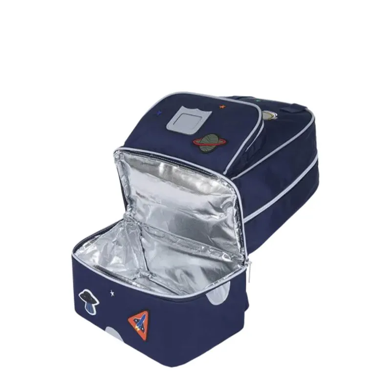 Sac bandoulière Lunch box Tann's Une Brillante Collection Elliott - Bleu