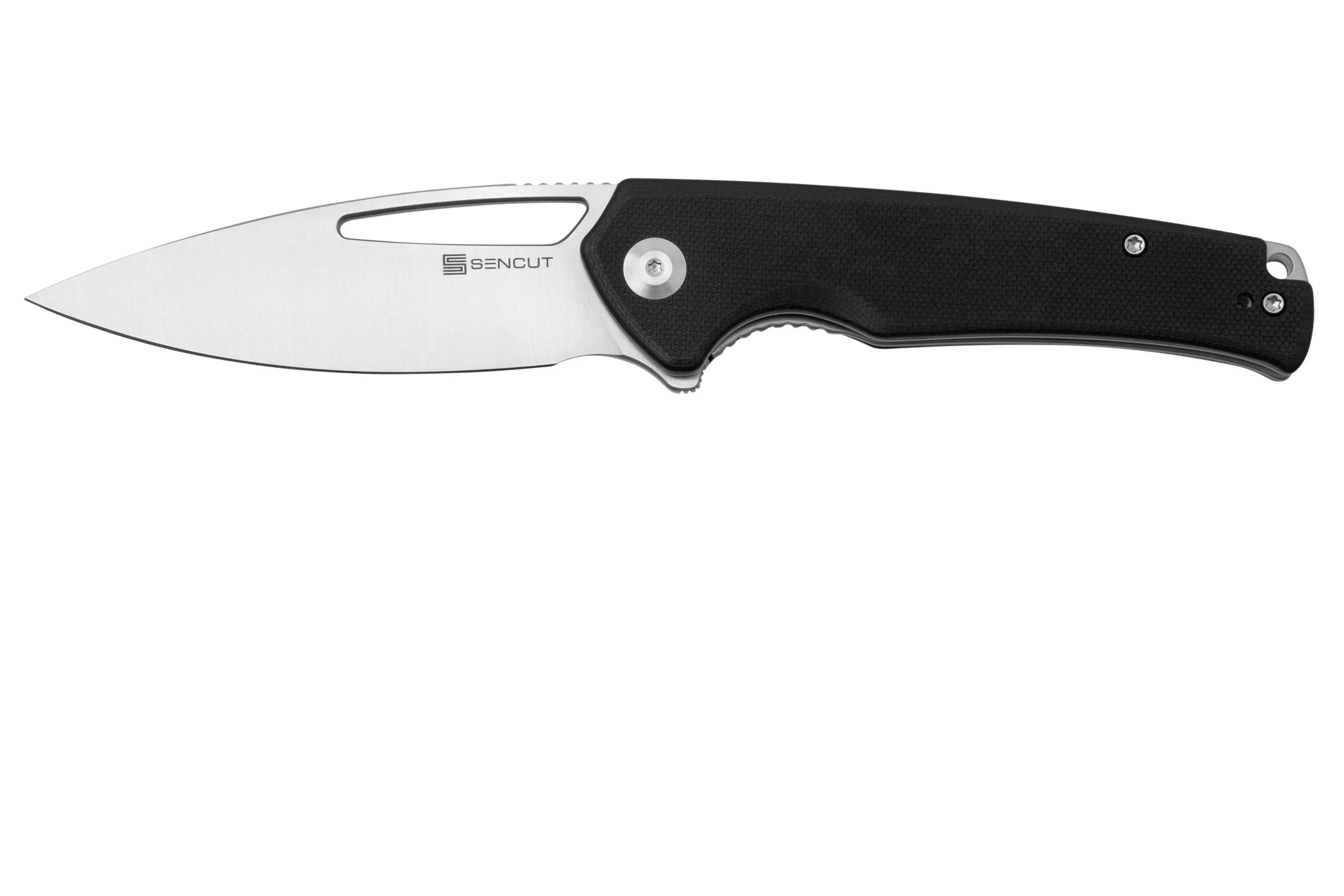 SENCUT Mims S21013-1 Black G10 Satin, couteau de poche