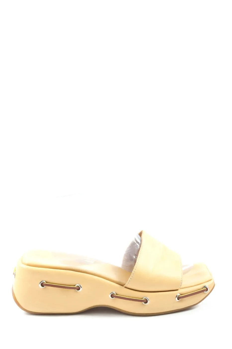 Sergio Rossi Sabot blanc cassé style décontracté