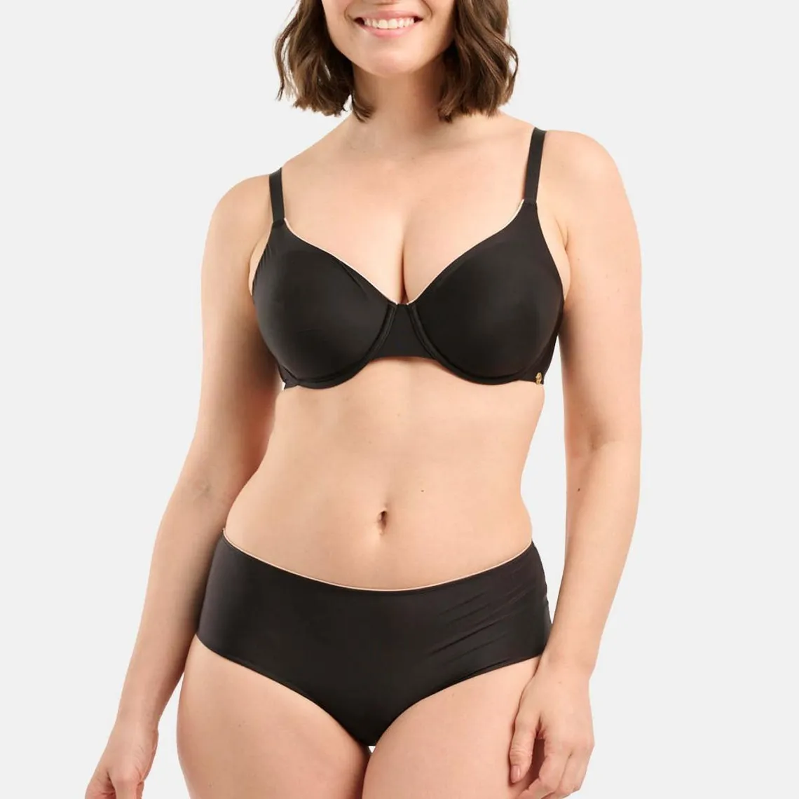 Shorty microfibre invisible noir - Unseen | 3 Suisses