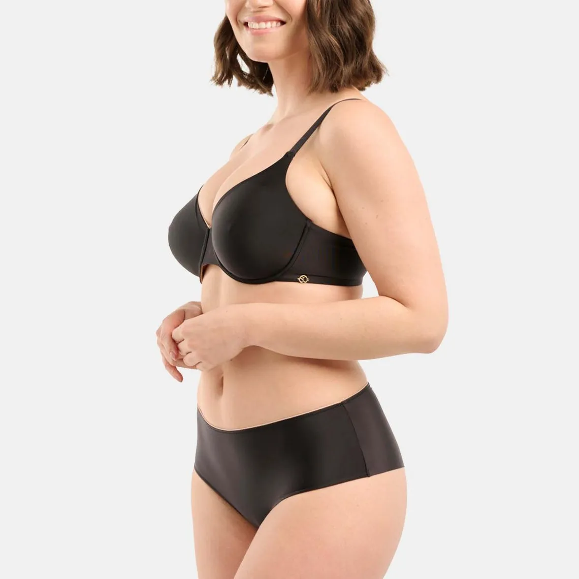 Shorty microfibre invisible noir - Unseen | 3 Suisses
