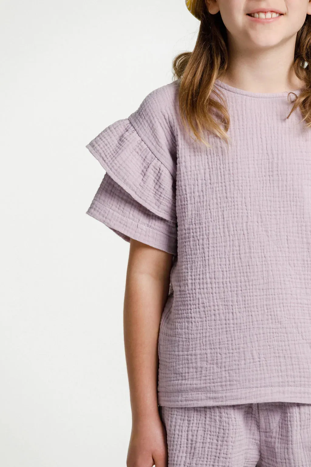 Solar tee enfant - Patron papier -  Papercut