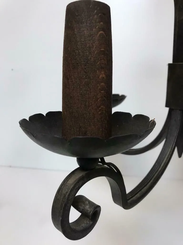 Suspension en fer forgé