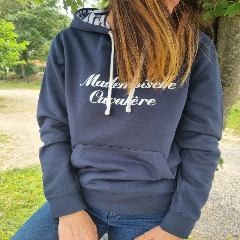 Sweat équitation femme Marinière Mademoiselle Cavalière - Equestra