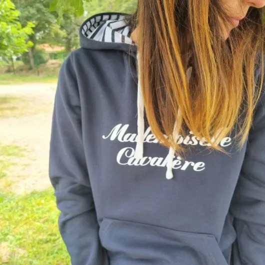 Sweat équitation femme Marinière Mademoiselle Cavalière - Equestra