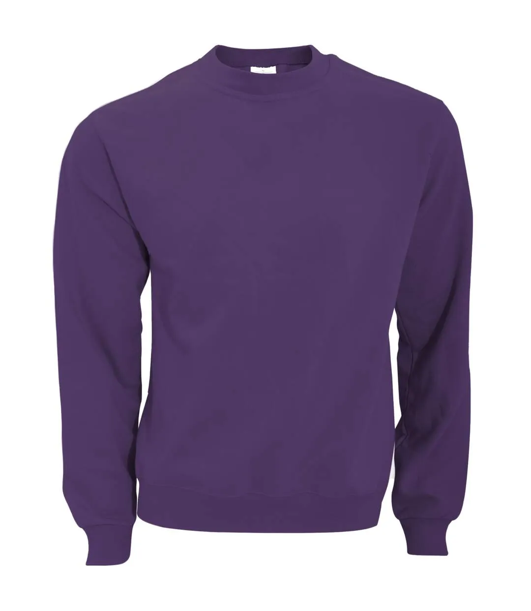 Sweatshirt homme violet foncé B&C