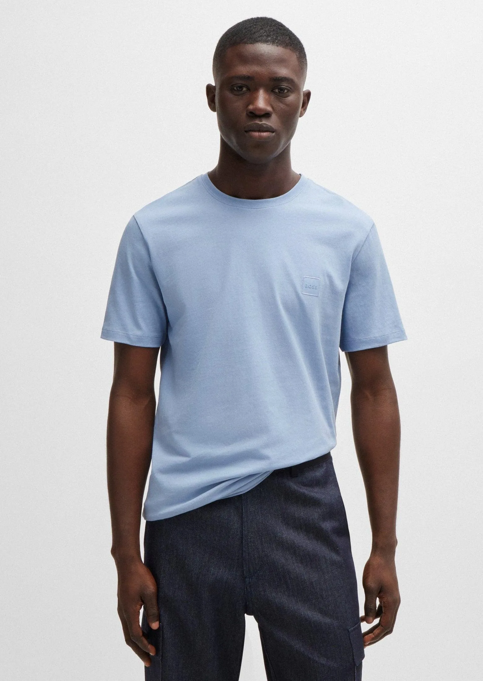 T-Shirt BOSS bleu