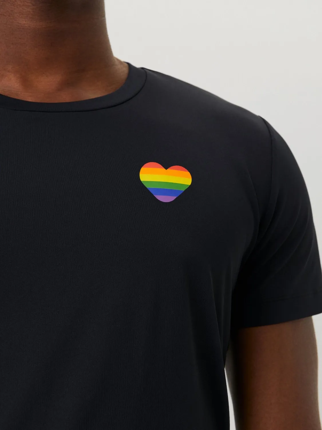 T-shirt de Sport Björn Borg Homme Tee Borg Pride Noir